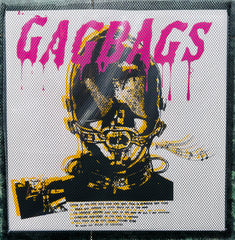 GAGBAGS S/T SCREEN PRINTED FISHNET 12" (25 COPIES)