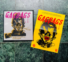 GAGBAGS S/T SCREEN PRINTED FISHNET 12" (25 COPIES)