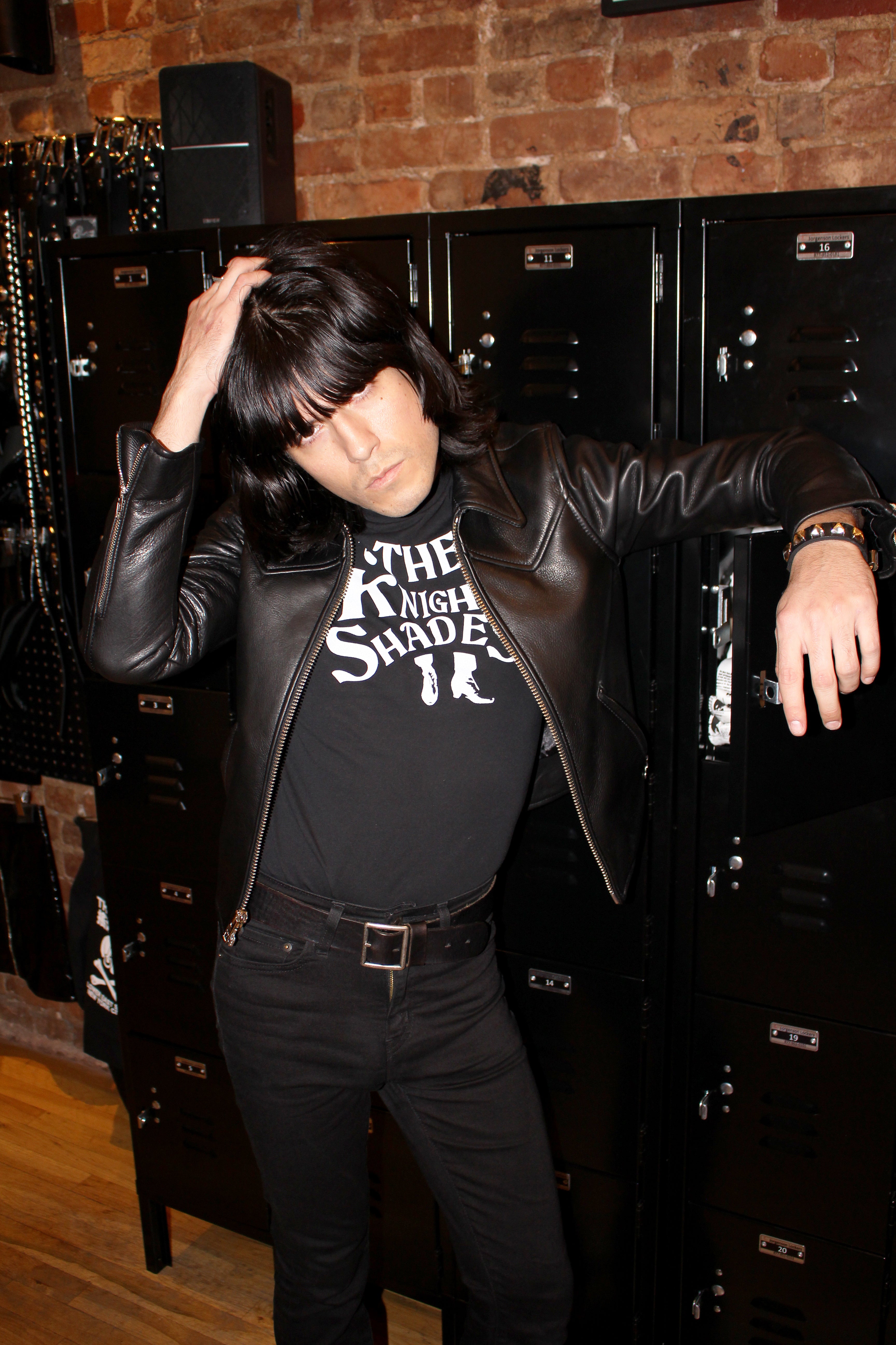 CROPPED BILLIE BLACK LEATHER JACKET