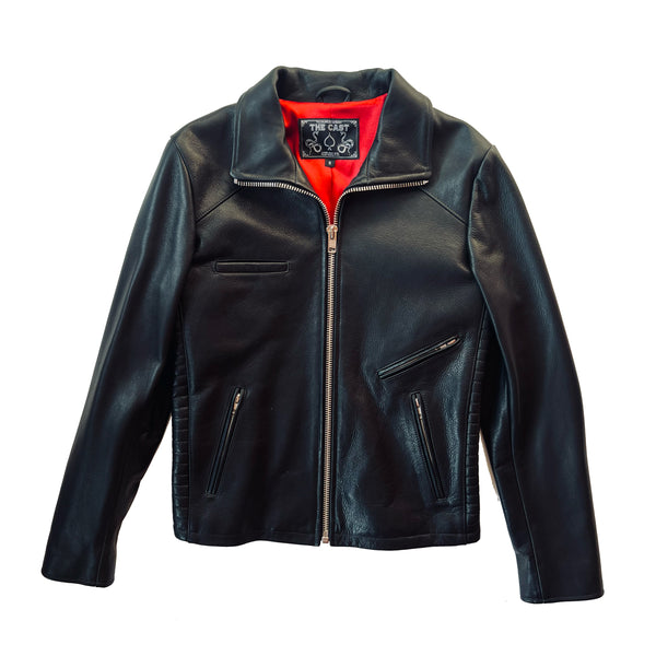 DOWNTOWN BLACK LEATHER JACKET
