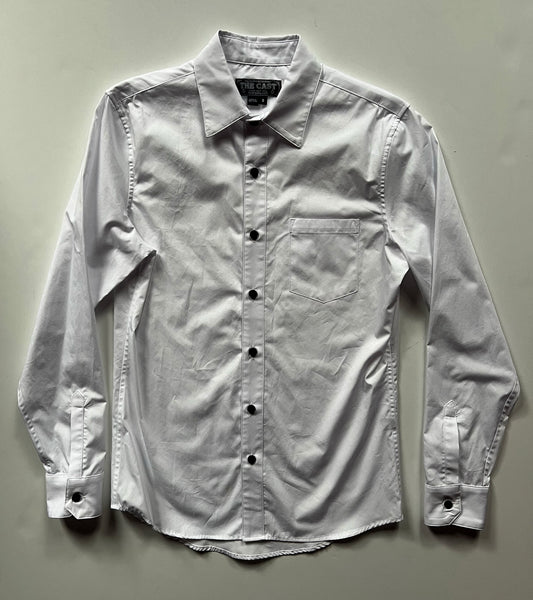 HONEY TIME White Pima Cotton Shirt