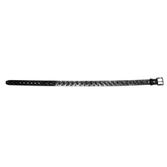 KING ROCKER PYRAMID STUD BLACK LEATHER BELT