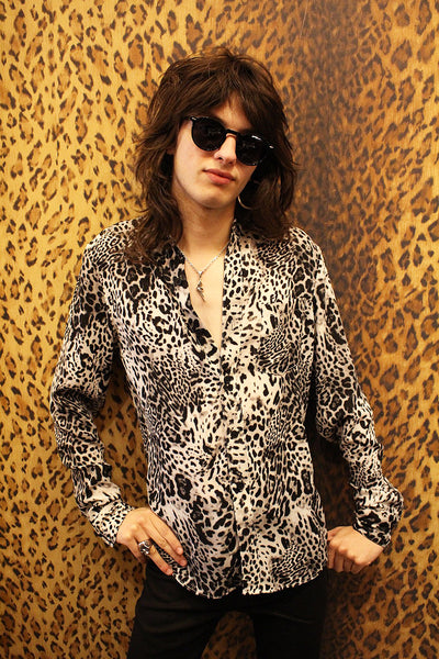 MORE THAN THIS Black & White Leopard Print Shirt – THE CAST