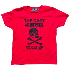 THE CAST (Women's Baby Tee - RED)