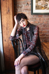 REBEL REBEL BLACK LEATHER VEST