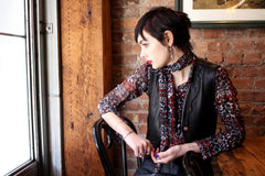 REBEL REBEL BLACK LEATHER VEST