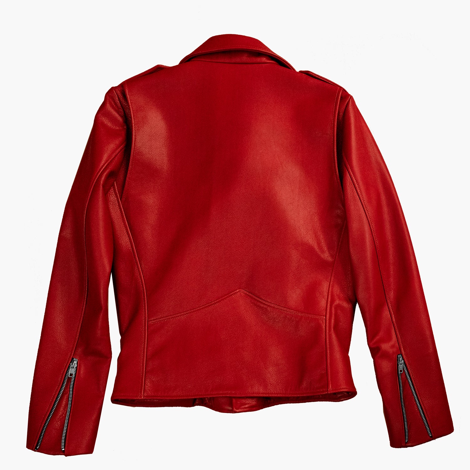 BOWERY RED LEATHER JACKET