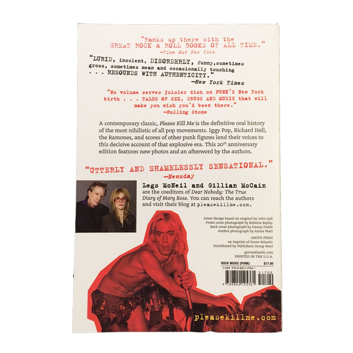 PLEASE KILL ME: The Uncensored Oral History of Punk