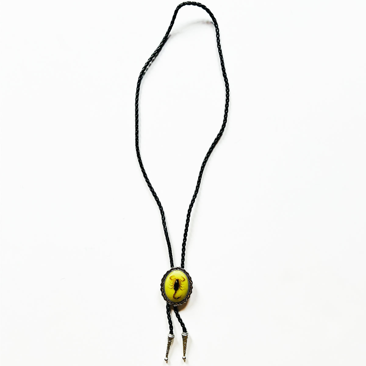 SCORPION BOLO TIE (BONE WHITE)