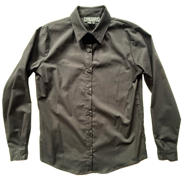 COOL OPERATOR (WOMENS BLACK BLOUSE)