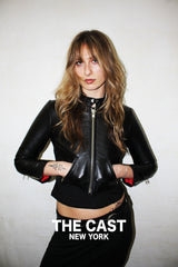 CROPPED AMSTERDAM CAFE LEATHER JACKET (LIGHTWEIGHT COWHIDE)