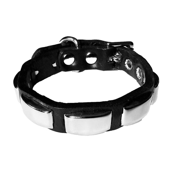 CONVEX Studded Leather Cuff