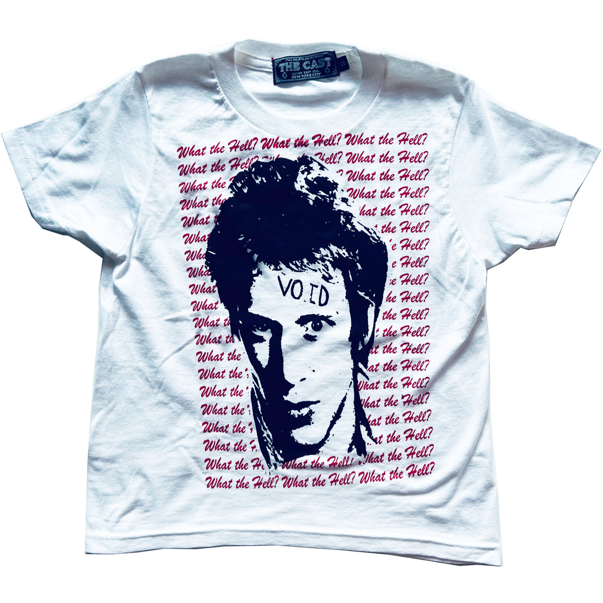RICHARD HELL WHAT THE HELL (WOMENS BABY TEE)