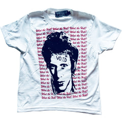 RICHARD HELL WHAT THE HELL (WOMENS BABY TEE)
