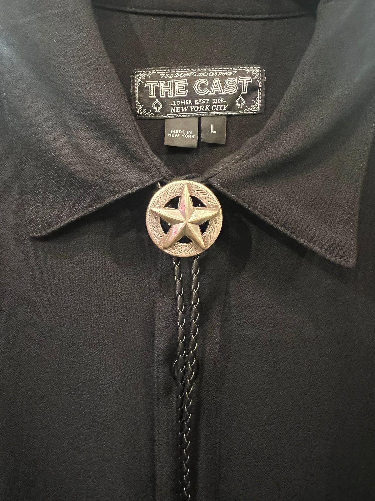 BOLO TIE (STAR CONCHO)