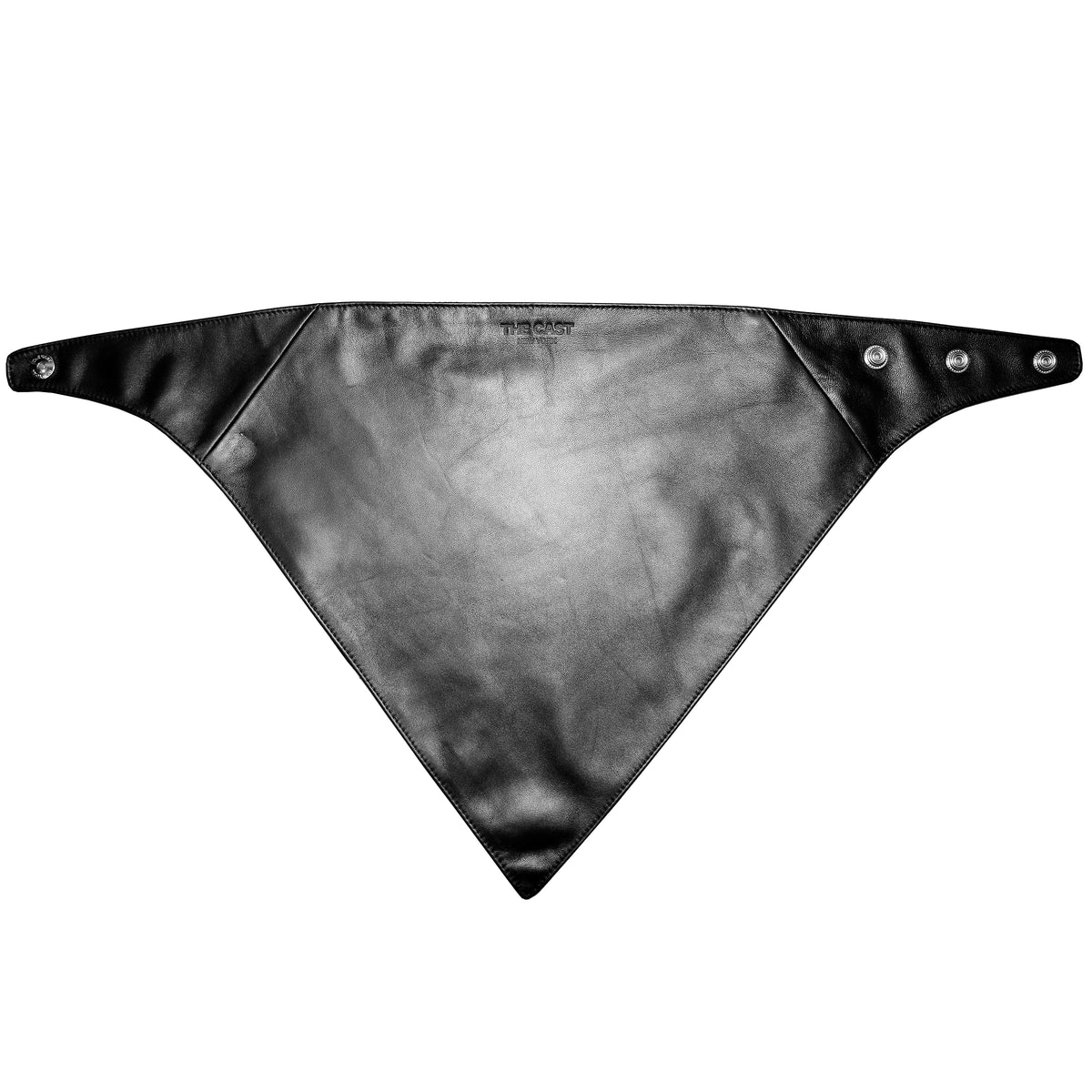 COUNTDOWN LOVE BLACK LEATHER BANDANA