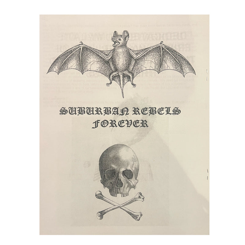 Suburban Rebels - Zine #25