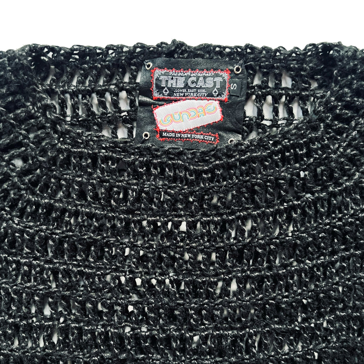 LONELY BOY FISHNET SWEATER
