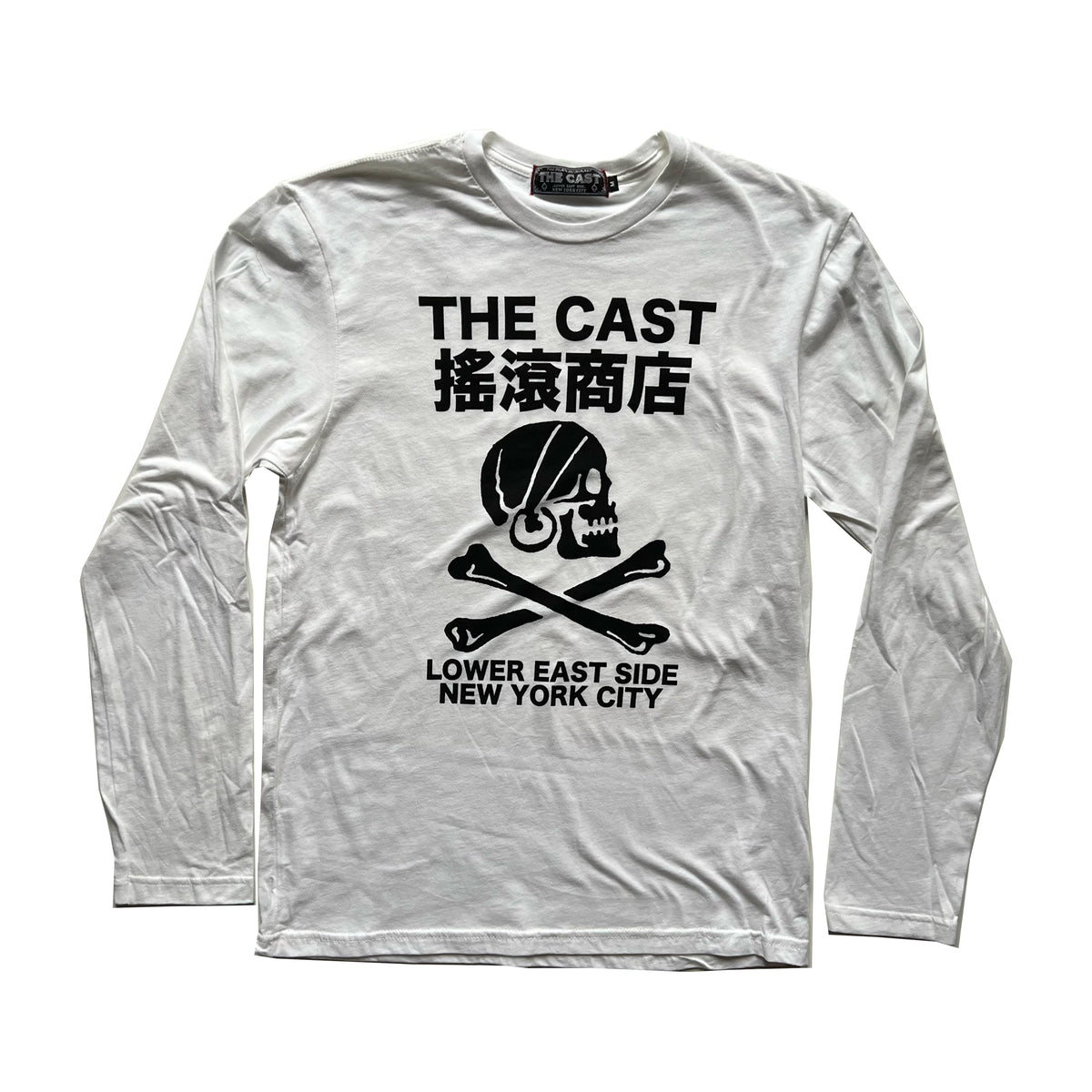 THE CAST Long Sleeve T (White)