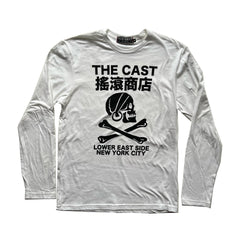 THE CAST Long Sleeve T (White)