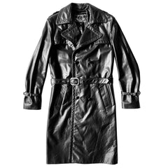 THE SUBTERRANEAN LEATHER TRENCH COAT