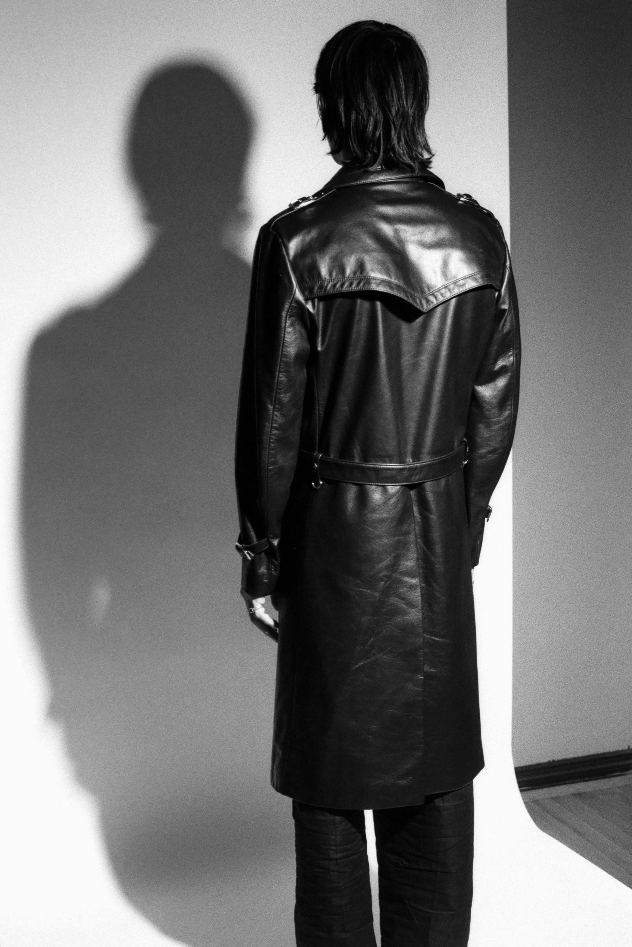 THE SUBTERRANEAN LEATHER TRENCH COAT