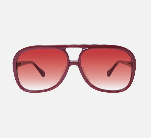 BANG BANG (Burgundy w/Gold metal Red Gradient Lense)