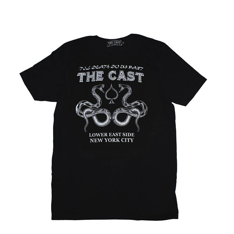 THE CAST NYC TIL DEATH DO US PART T-SHIRT