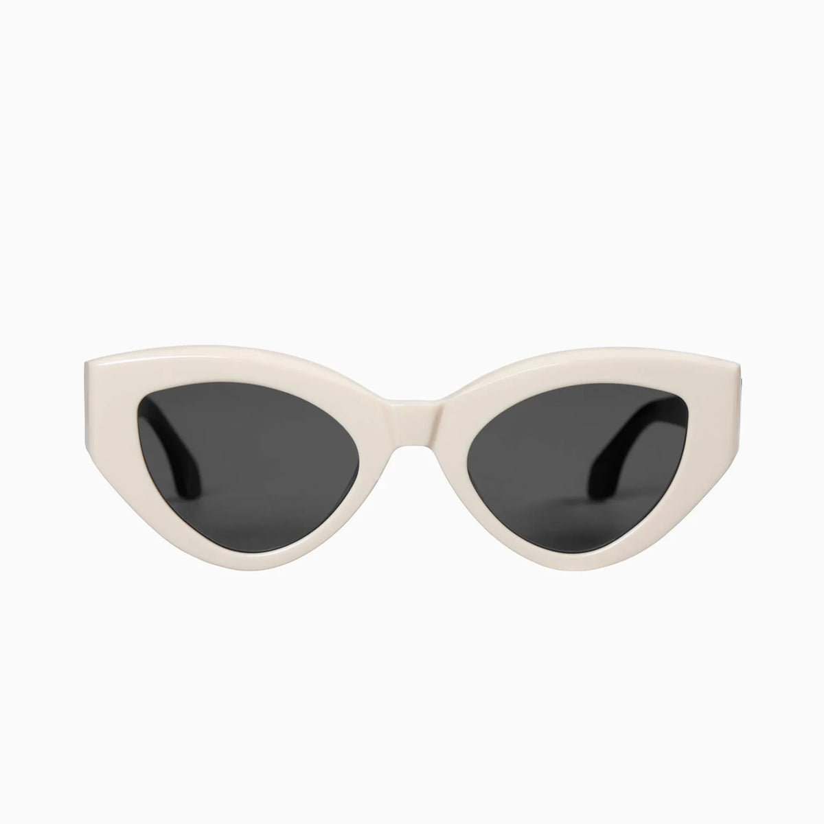 BONES - Cream w/Black Temples/Black Lens