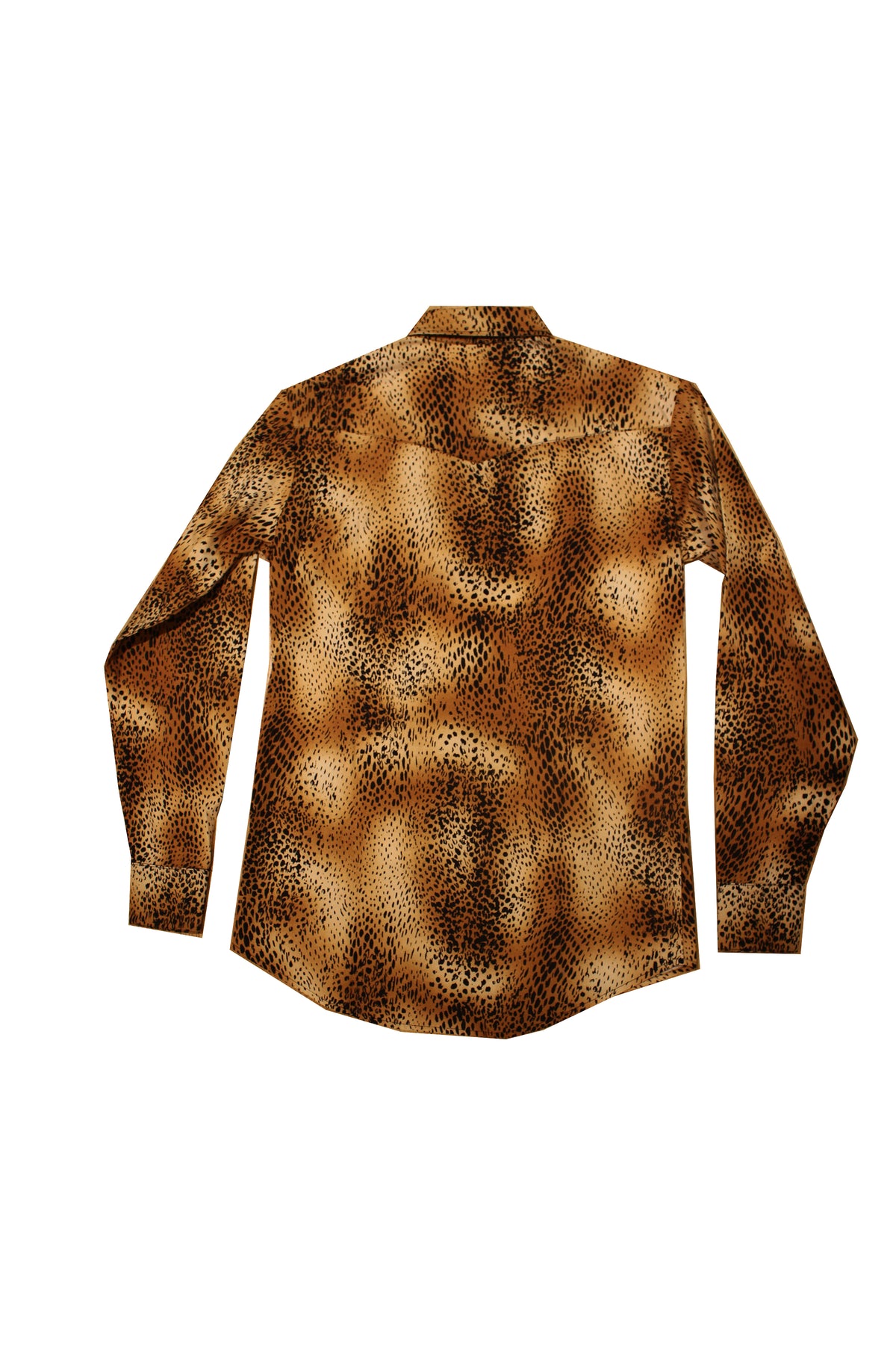 CLASSIC CHEETAH BUTTON–UP