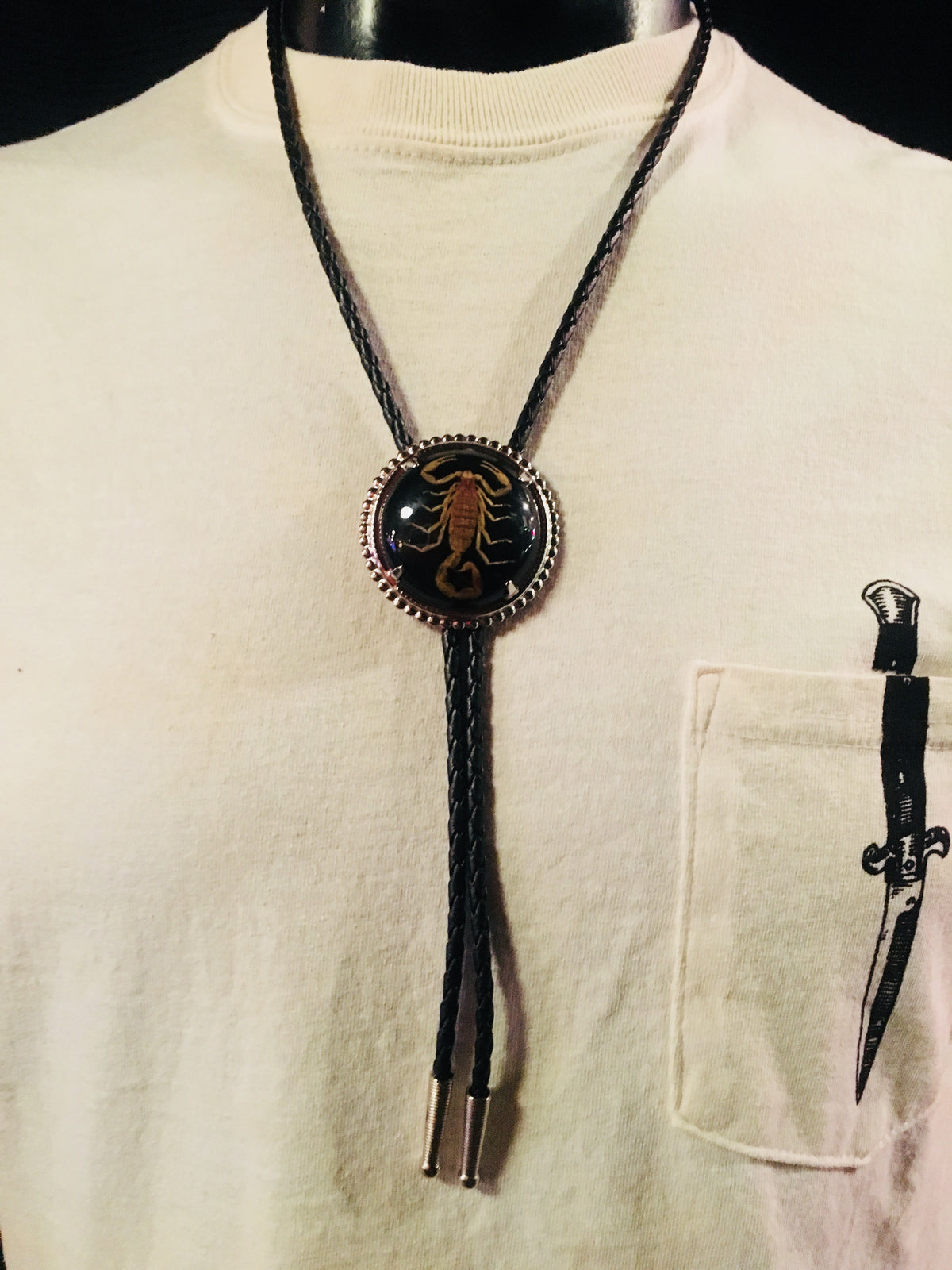 Scorpion Bolo Tie