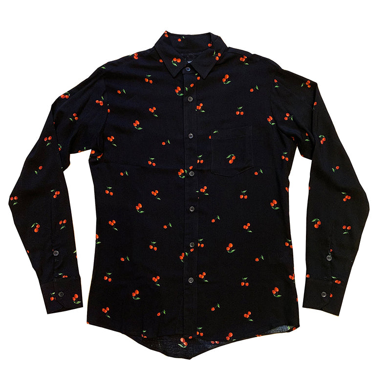 CHERRIES BUTTON–UP