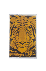 Tiger Super Skinny Silk Scarf (Silver)