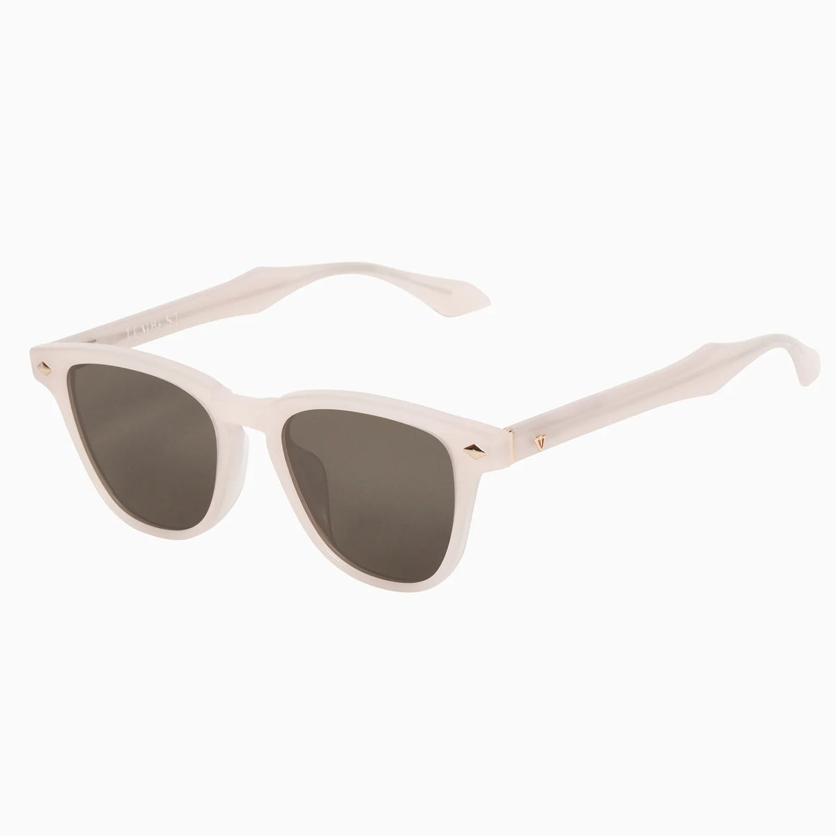 TEMPEST - Baby Pink w. Rose Gold Metal Trim / Brown Lens