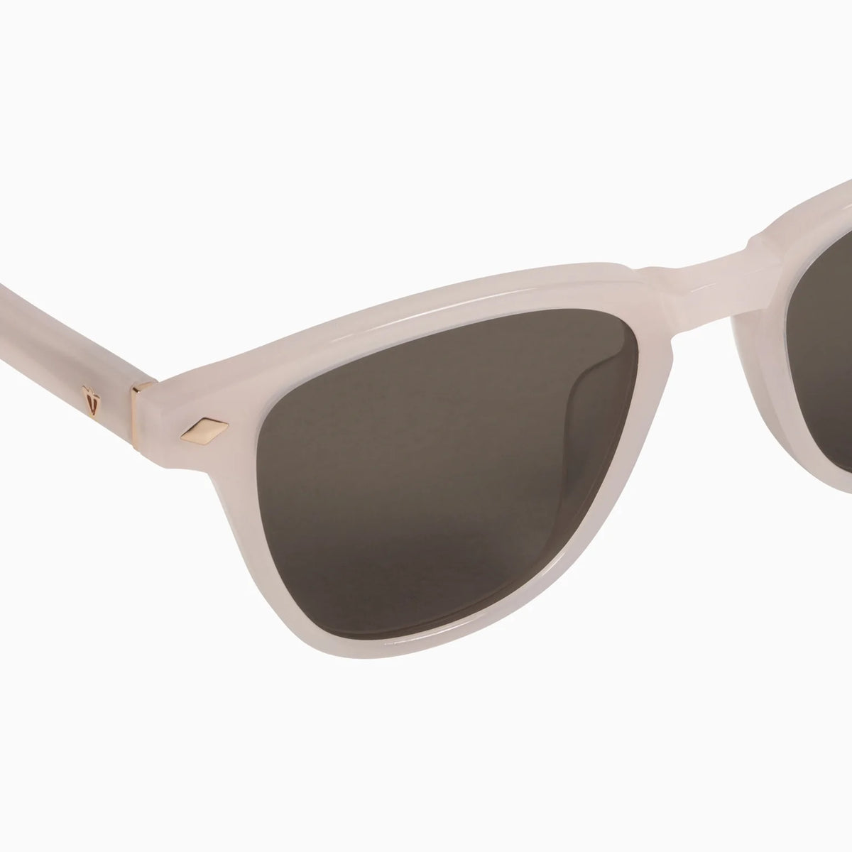 TEMPEST - Baby Pink w. Rose Gold Metal Trim / Brown Lens
