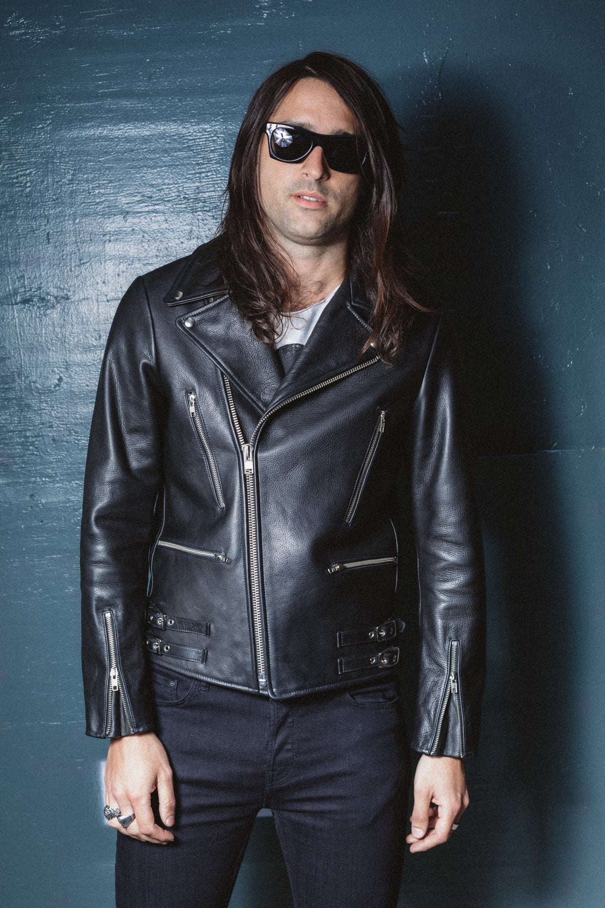 ESSEX BLACK LEATHER JACKET