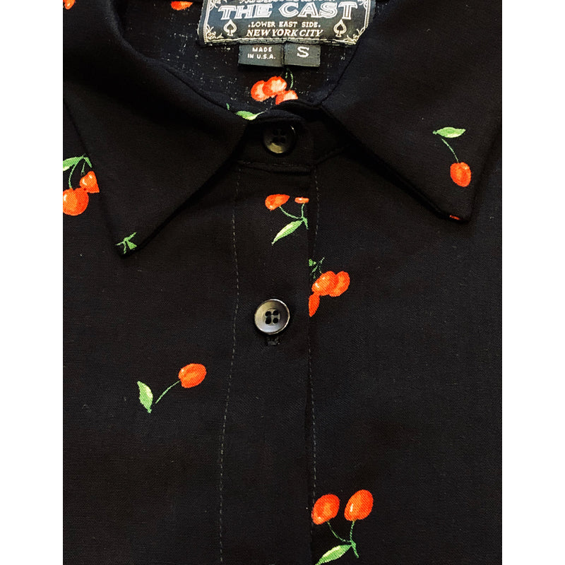 CHERRIES BUTTON–UP