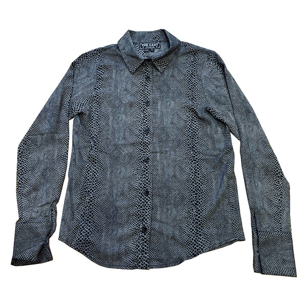 SNAKESKIN BLOUSE