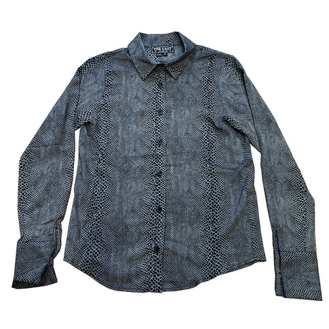 SNAKESKIN BLOUSE