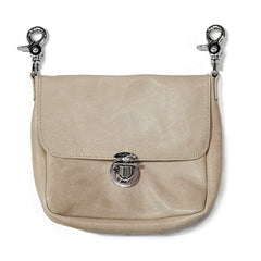 Leather Hip Bag - (Camel Leather)