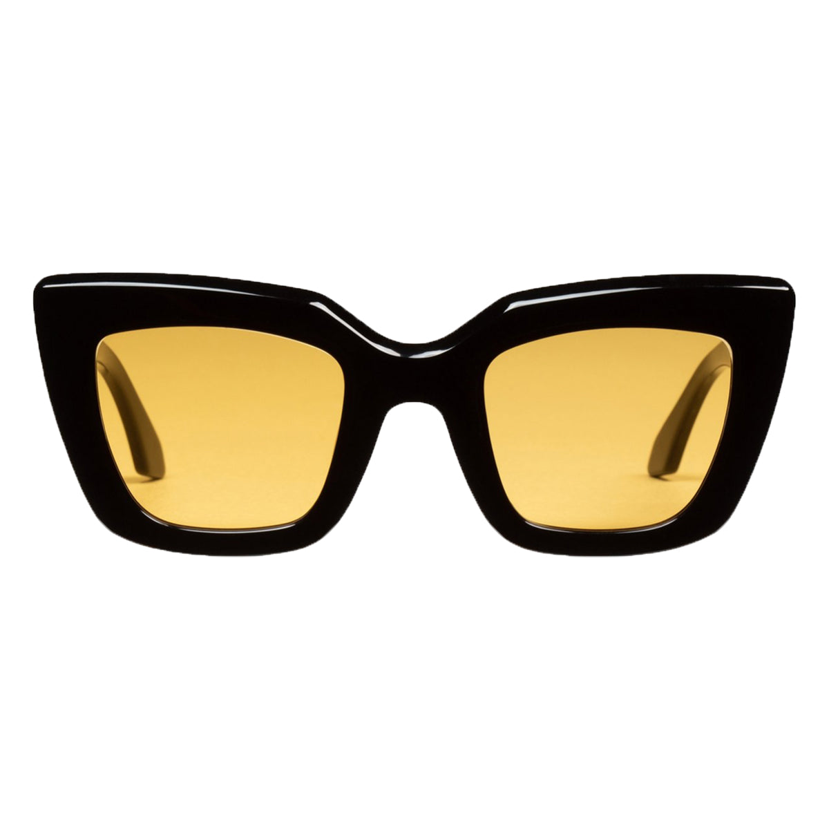 BRIGADA - Gloss Black/Orange Lense
