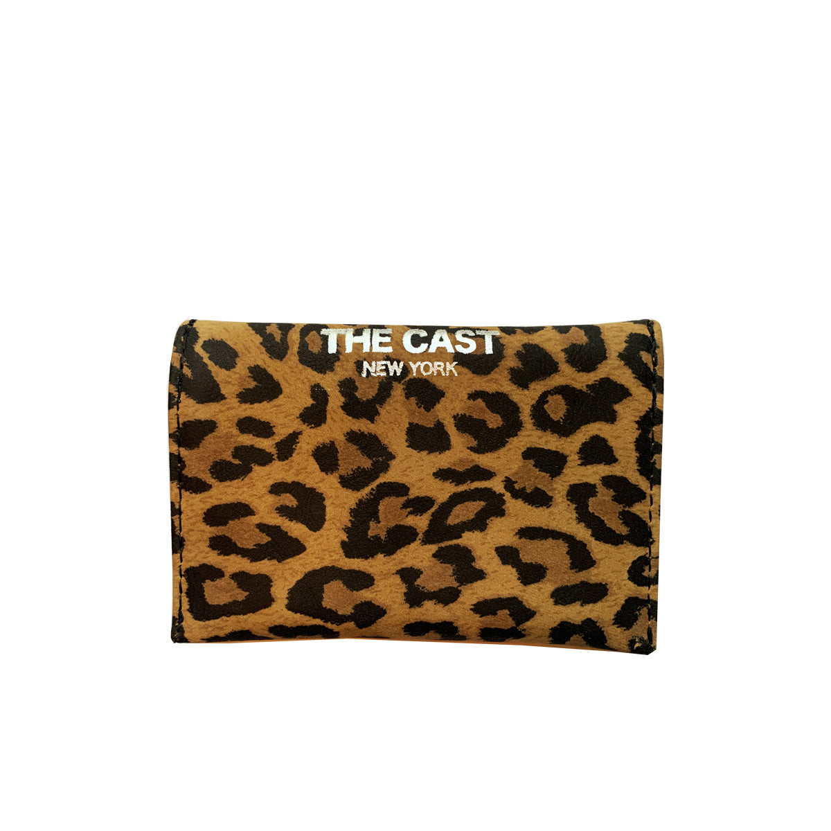 LEATHER MINI–WALLET - LEOPARD