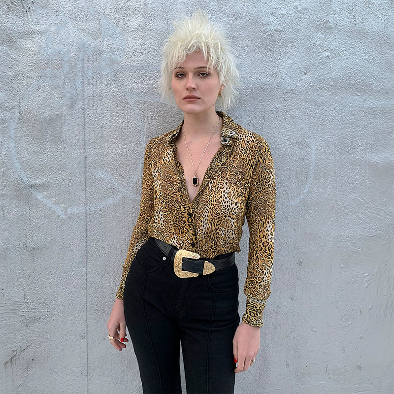 LEOPARD BLOUSE