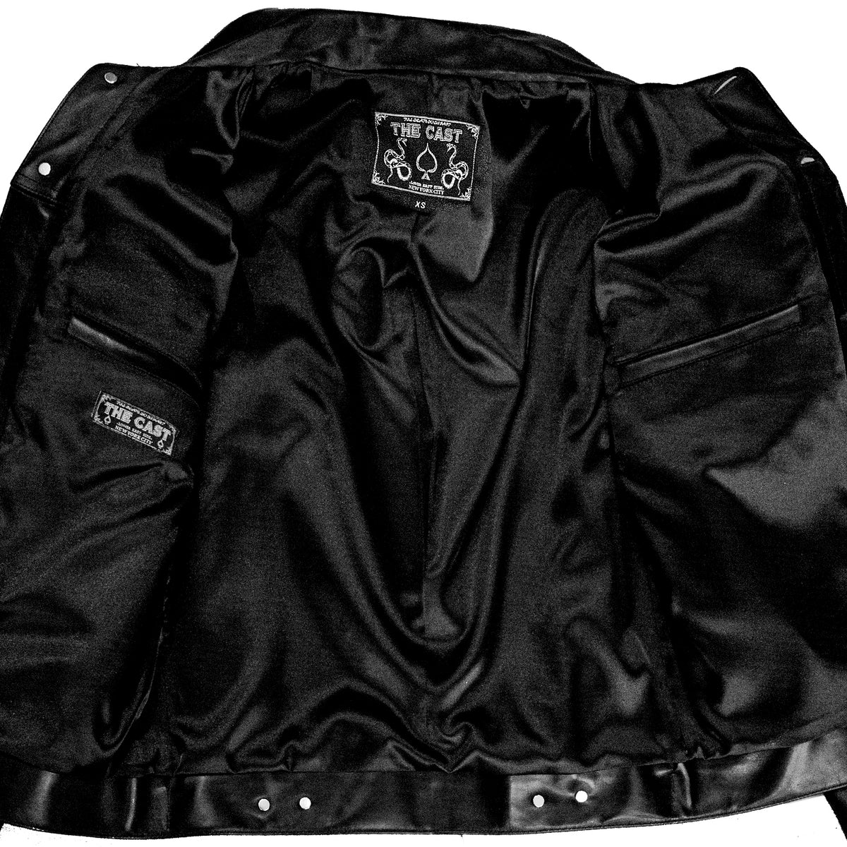 SIXTY EIGHT LEATHER TRUCKER JACKET