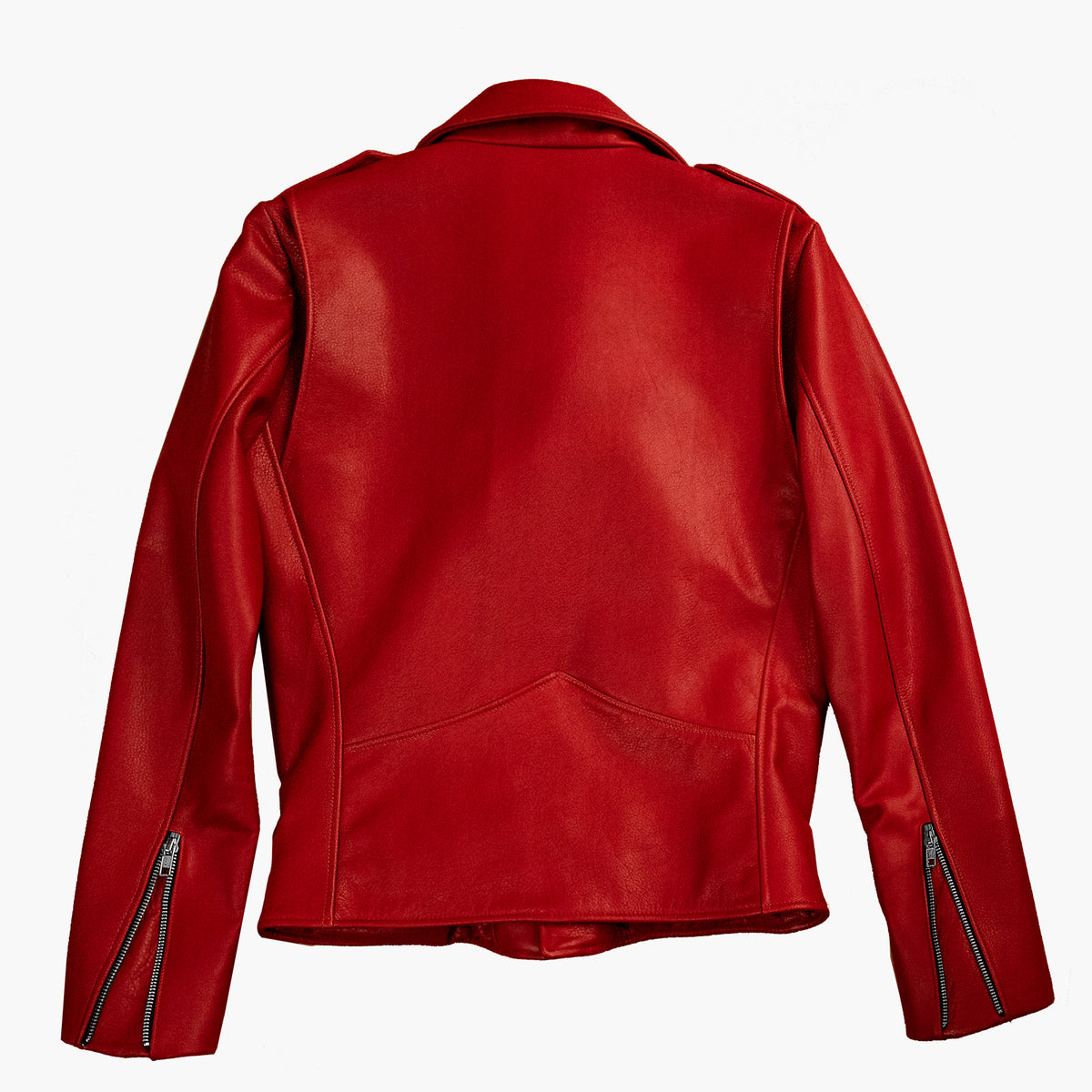 BOWERY RED LEATHER JACKET