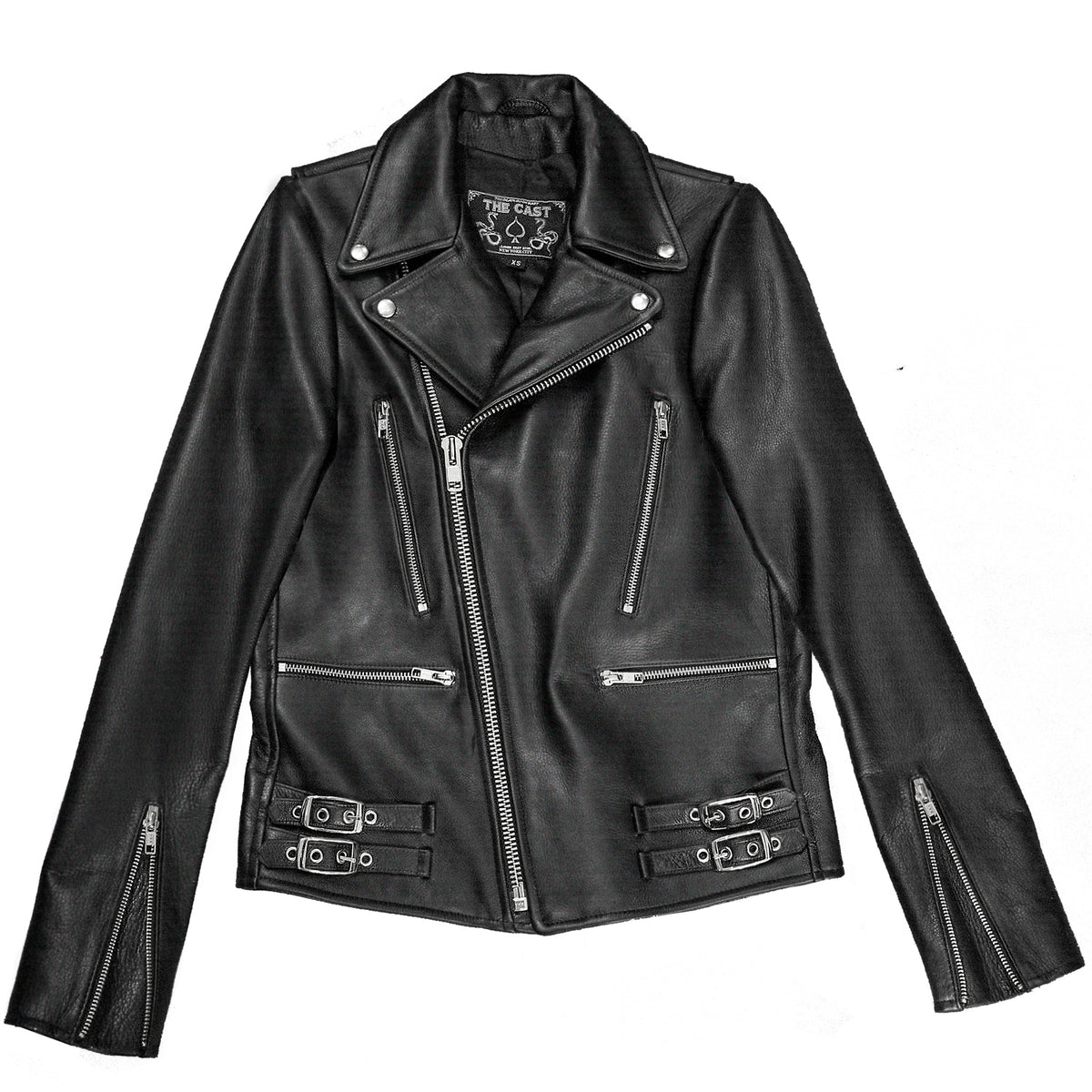 ESSEX BLACK LEATHER JACKET