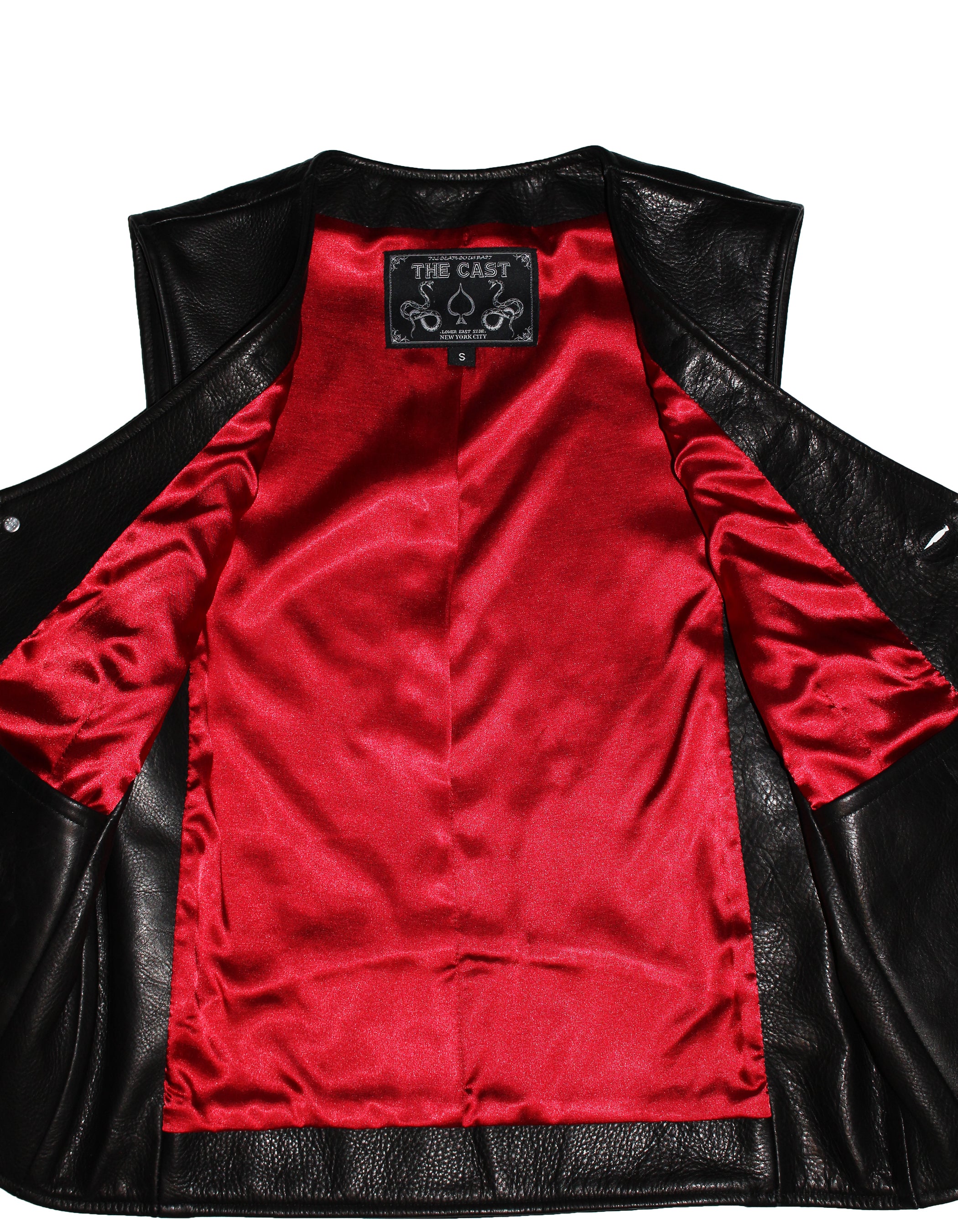 Outlaw Vest - Red Lining