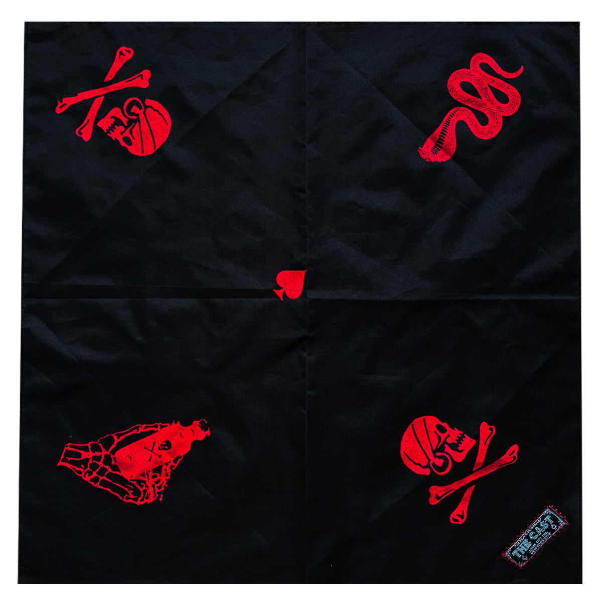 Outsider Bandana - Black/Red