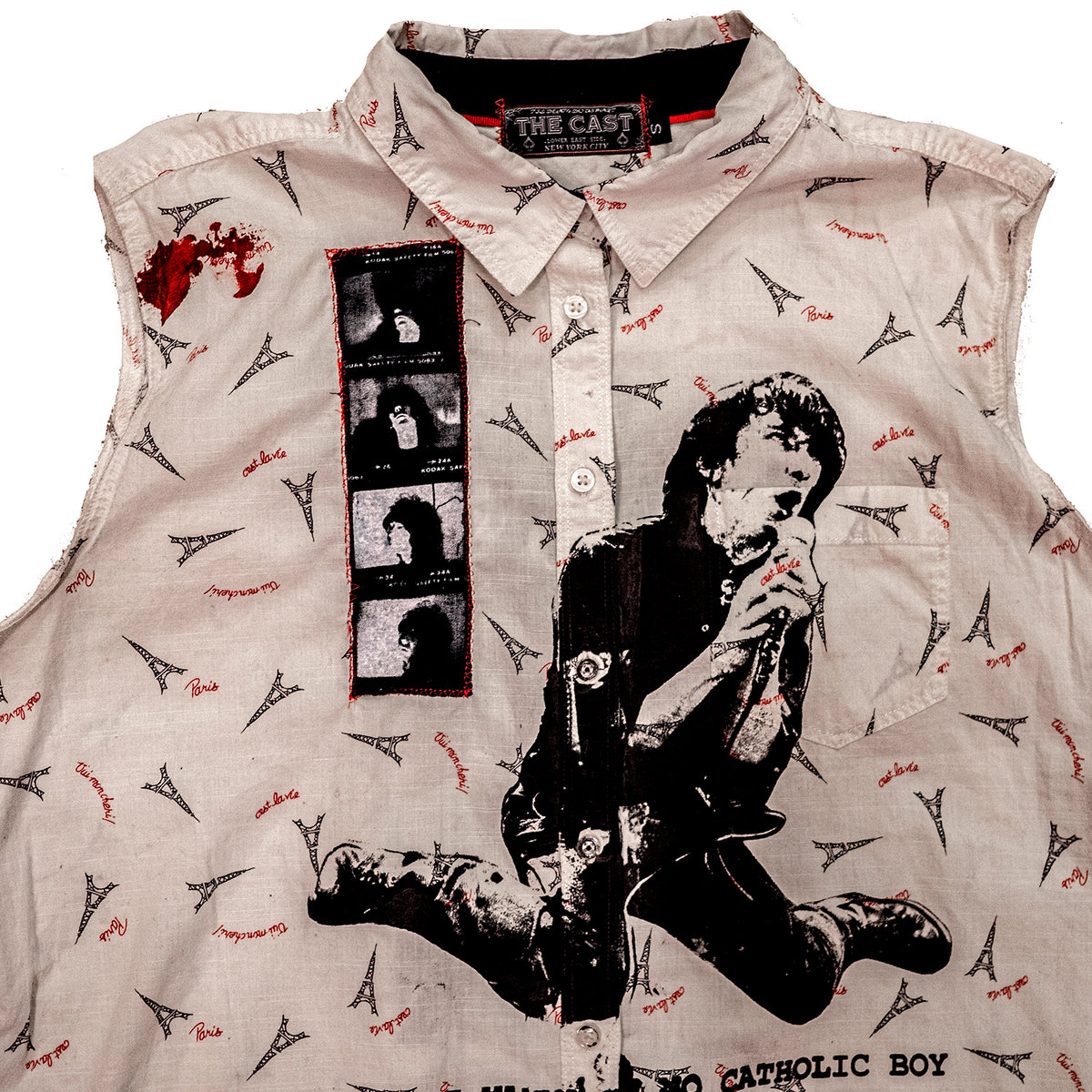 AIN'T IT FUN Sleeveless Button Up