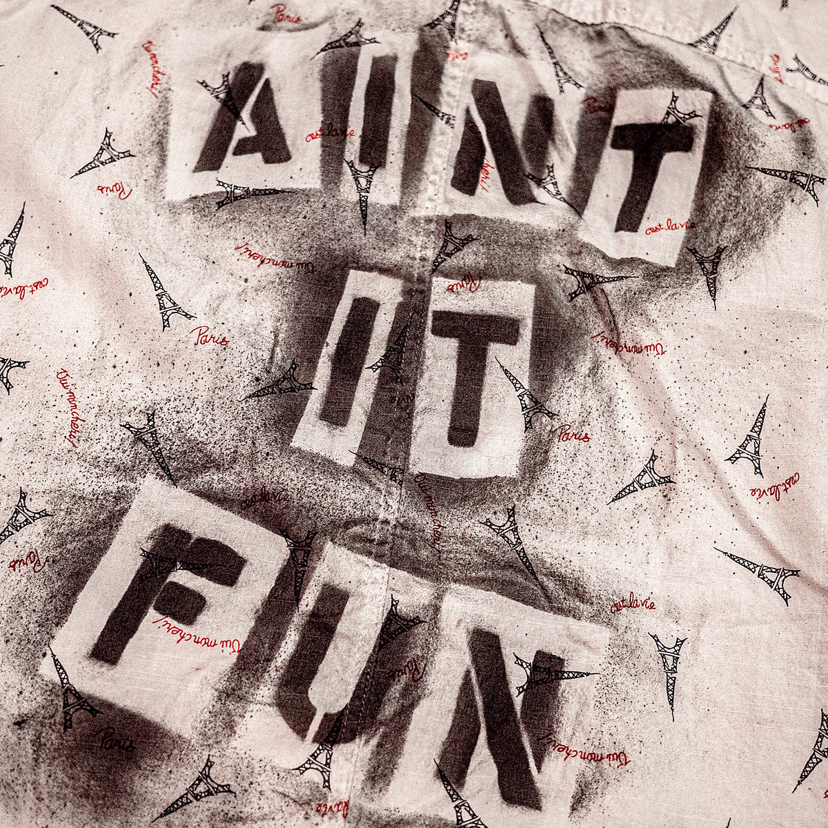 AIN'T IT FUN Sleeveless Button Up